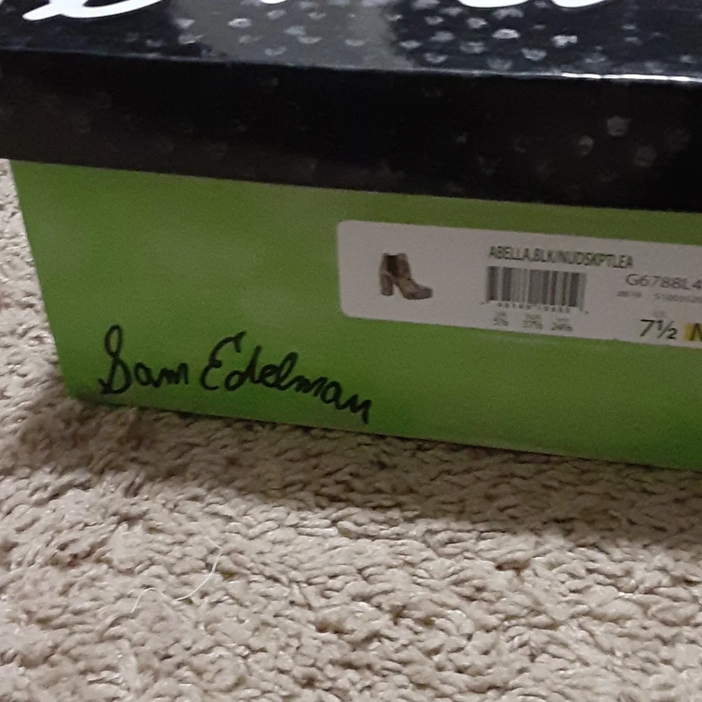 NIB Sam Edelman Abella platform boot